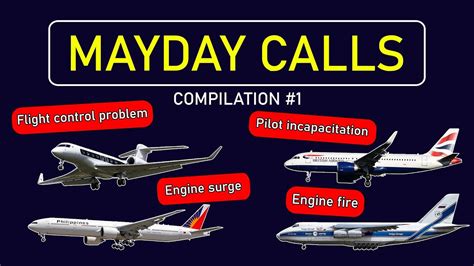 mayday calls planes